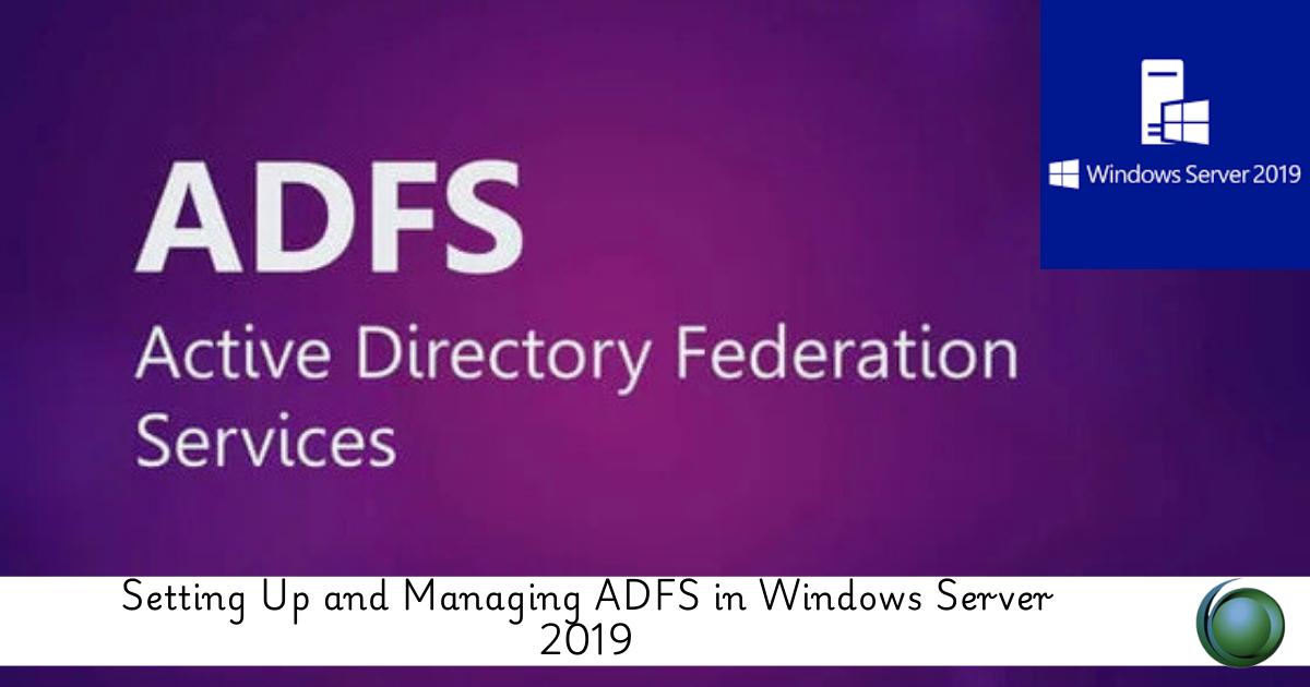 ADFS in Windows Server 2019