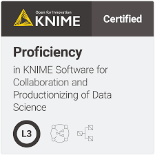 L3-PC: (legacy) Proficiency in KNIME Software for Collaboration and Productionizing of Data Science