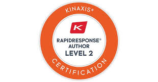 Kinaxis- Certified RapidResponse Author Level 2