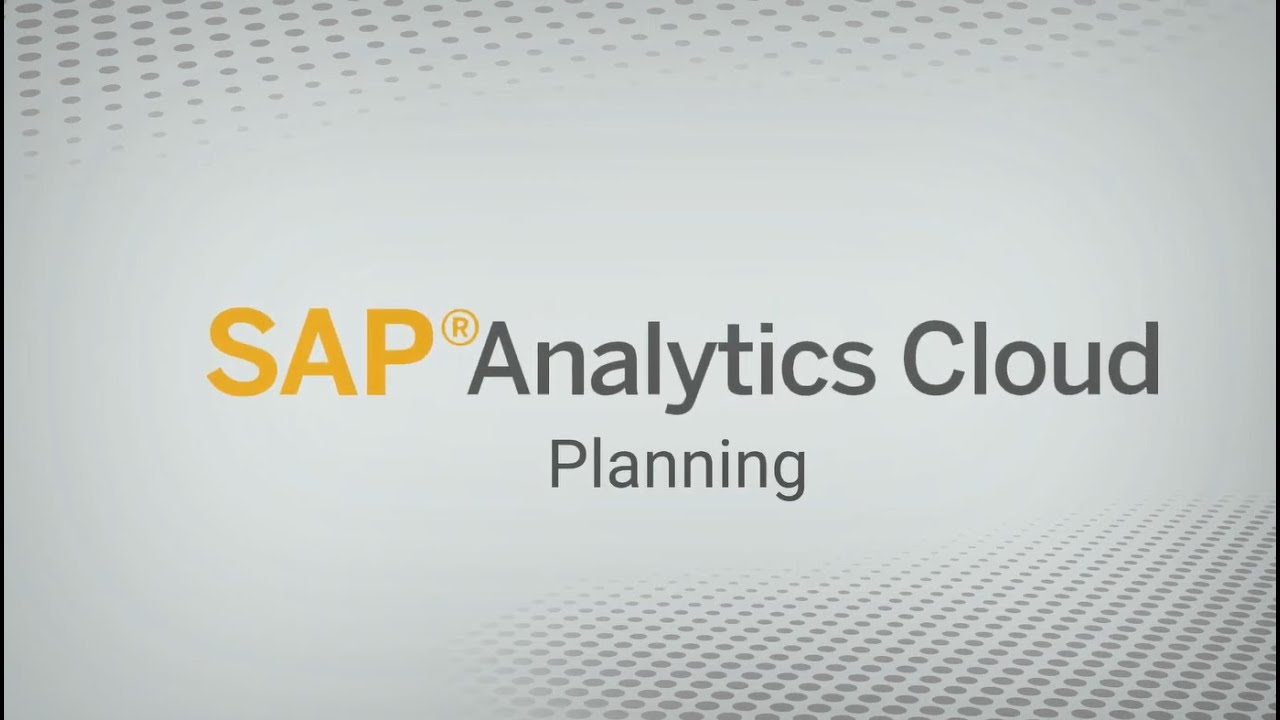 SAP Analytics Cloud(SAC)