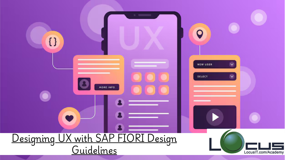 Designing UX with SAP FIORI Design Guidelines