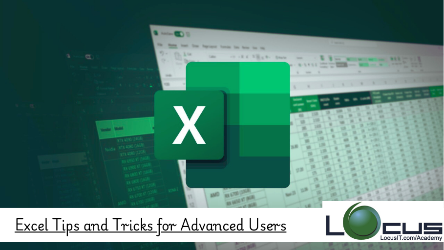 Excel Tips and Tricks