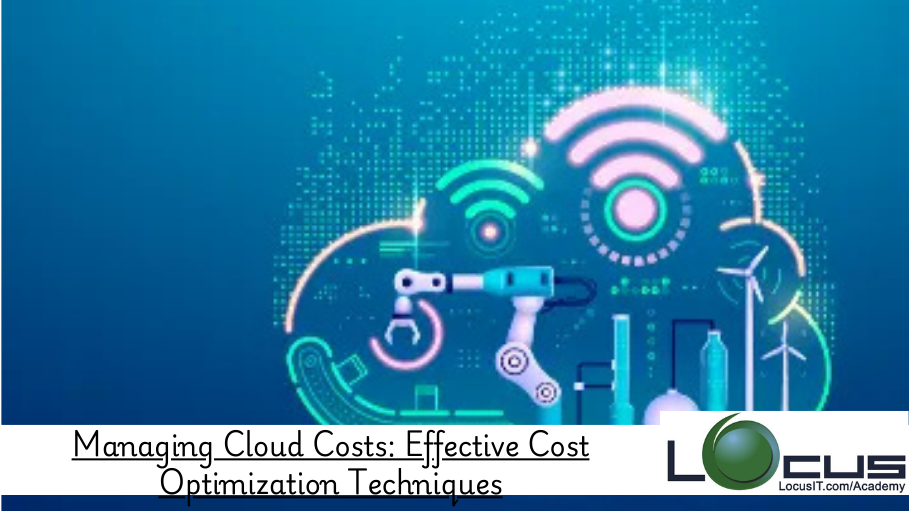 Managing Cloud Costs