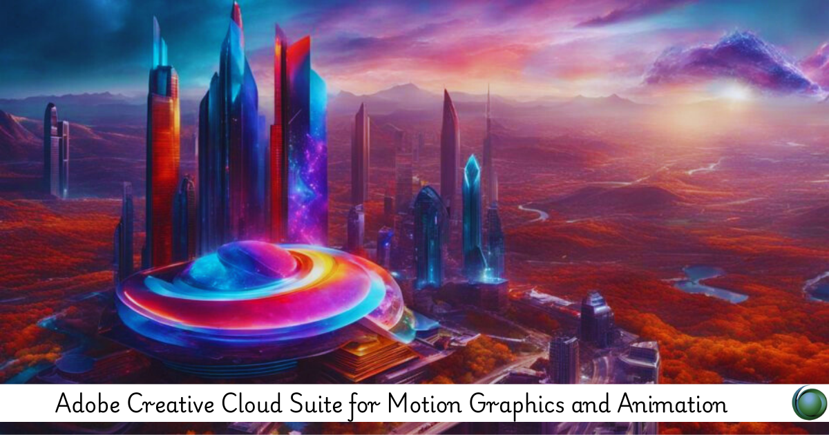 Adobe Creative Cloud Suite for Motion Graphics and Animation