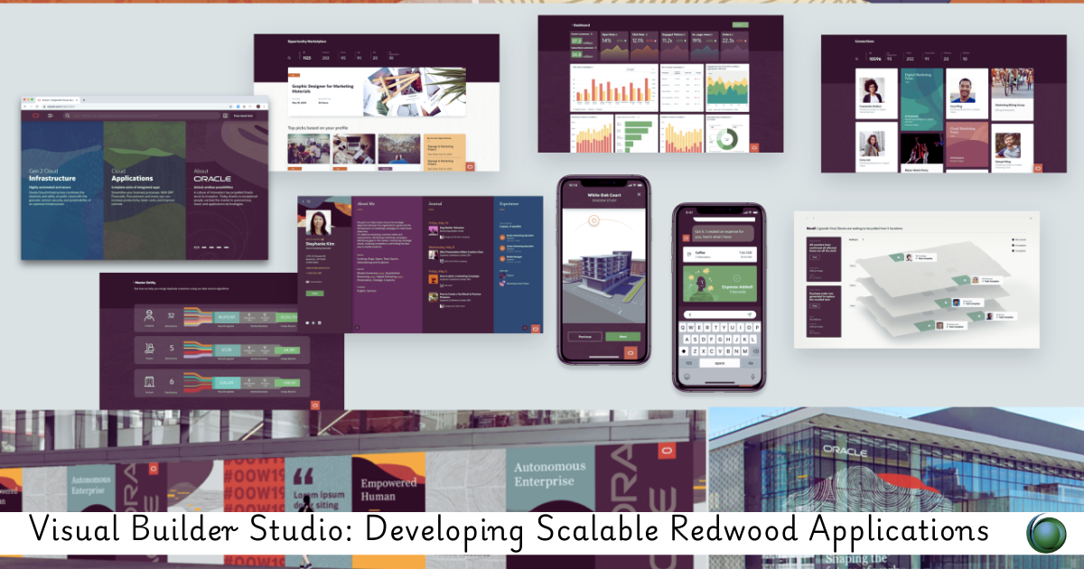 Visual Builder Studio: Developing Scalable Redwood Applications