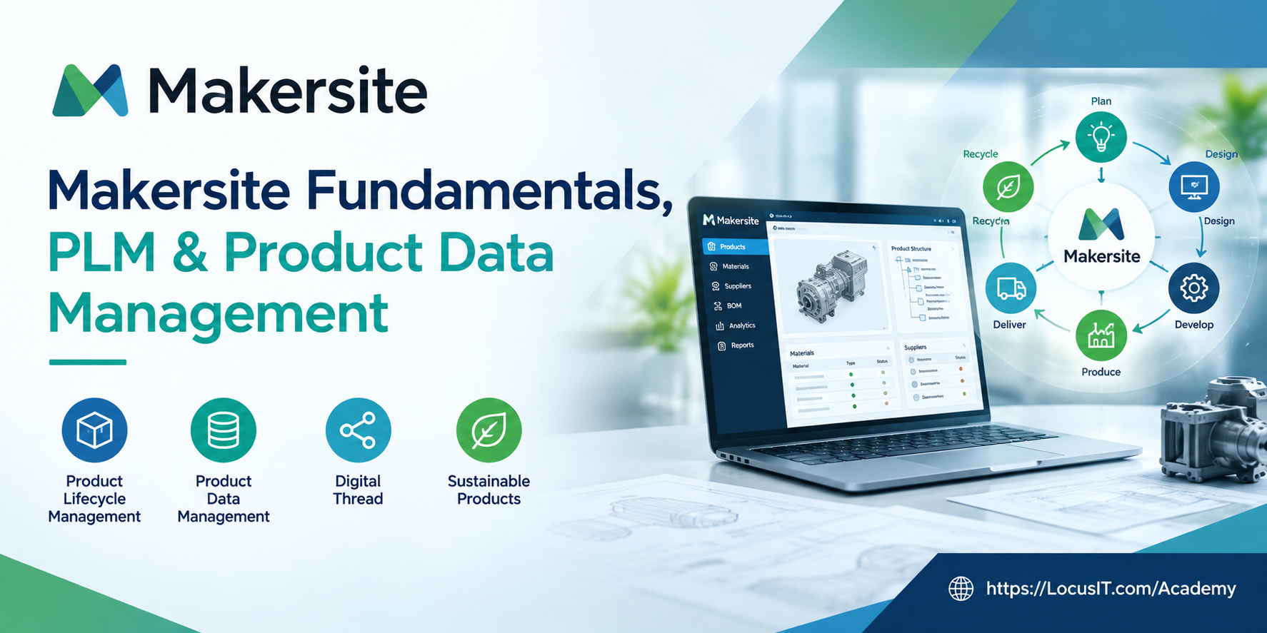 "Makersite Fundamentals, PLM & Product Data Management"